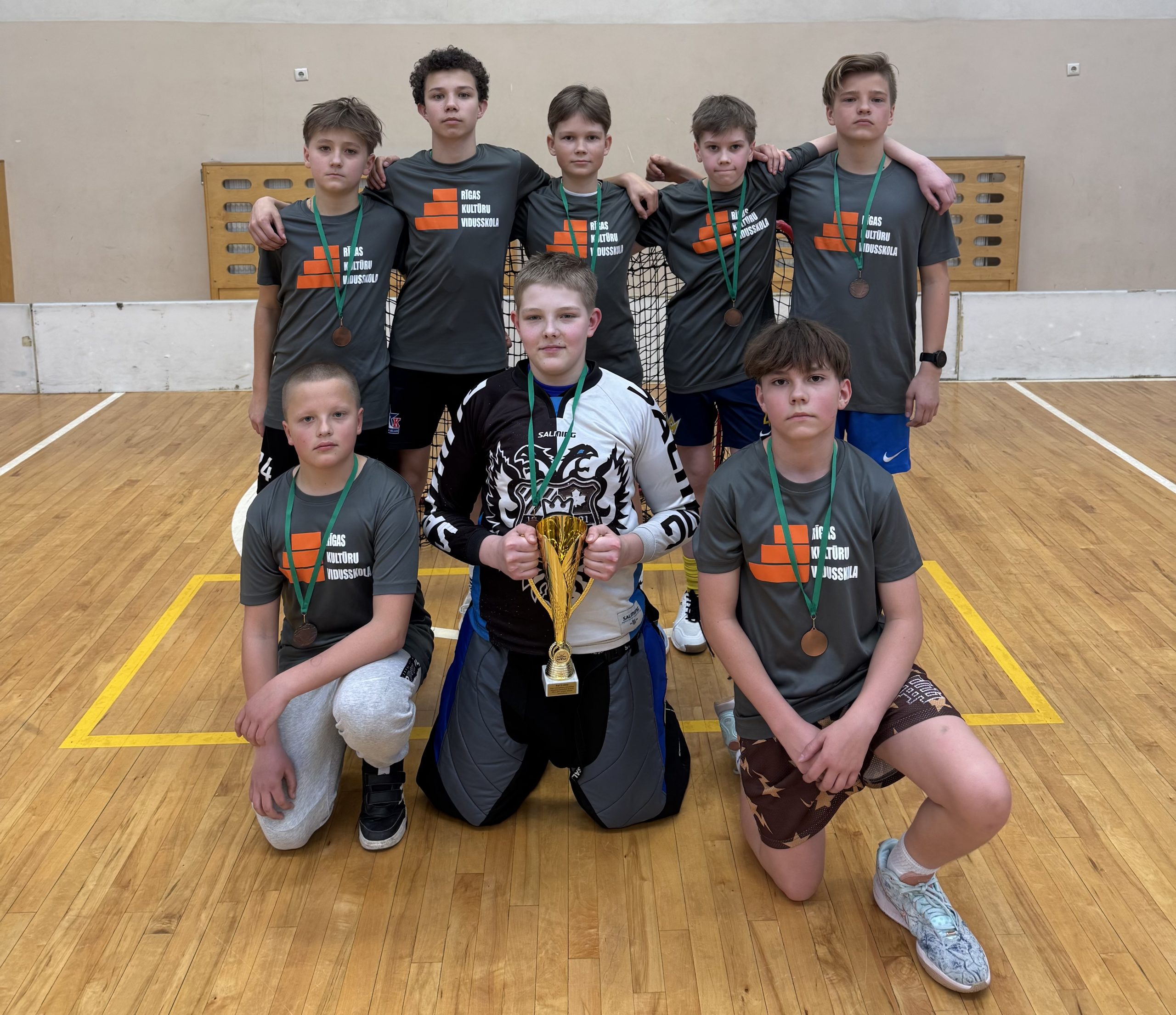 6. - 7. klašu zēnu un meiteņu florbola Ziemeļu rajona fināls.