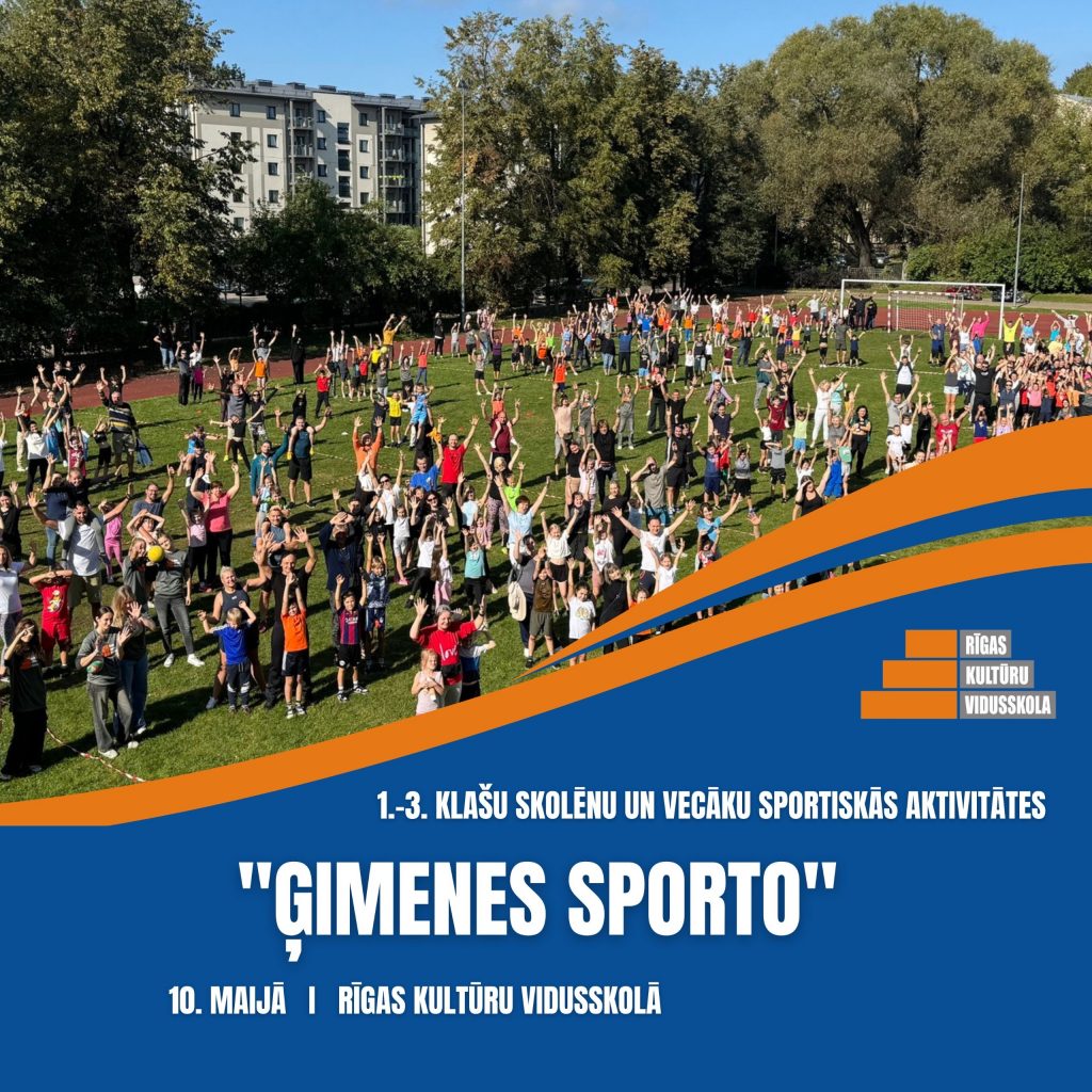 Ģimenes sporto, 10.05.2025.