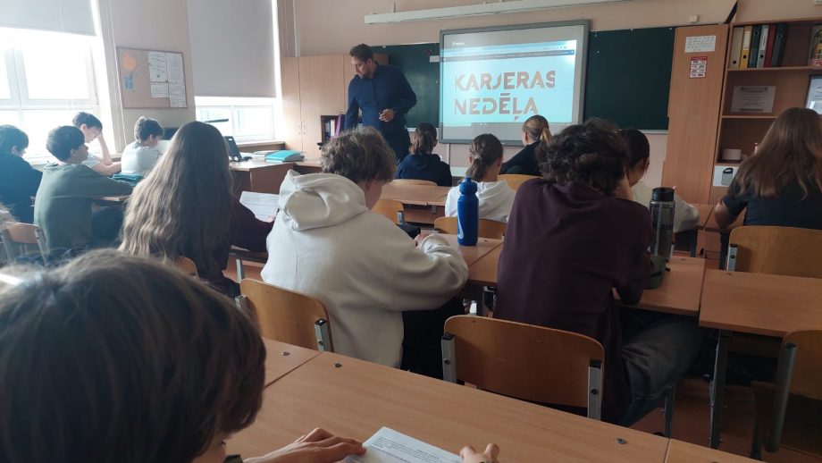 Ilgtspēja un profesijas – karjeras nedēļas nodarbība. 10.2025.