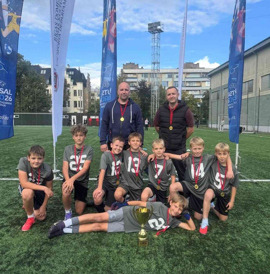1. vieta Rīgas finālturnīrā futbolā!