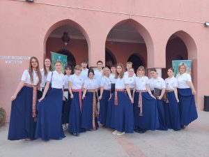 10.–12. klašu jauktais koris Marokā, 2025.