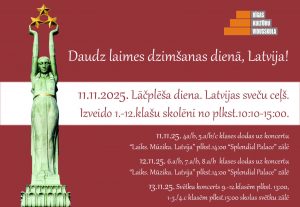 Valsts svētku pasākumi 2025. gada novembrī.