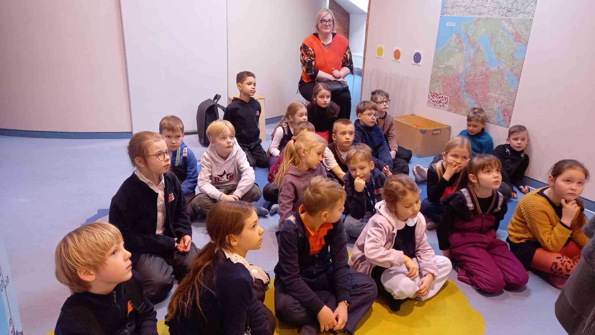 1.a klase Latvijas Nacionālajā dabas muzejā, 23.01.2026.
