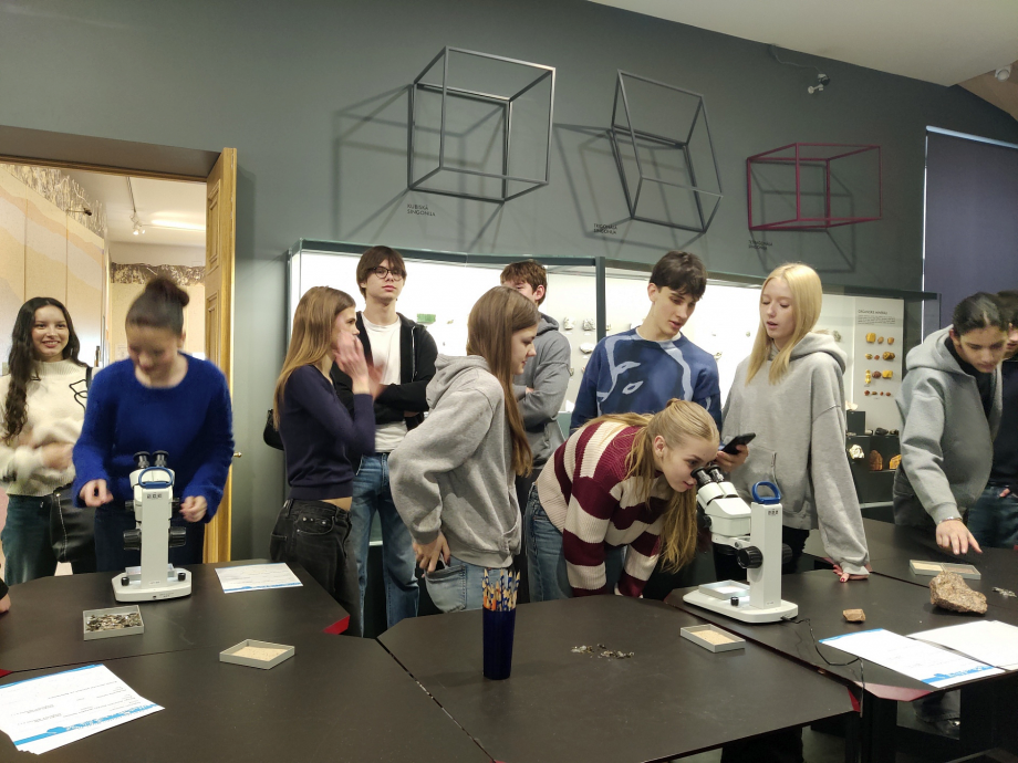 10.d klase Latvijas Nacionālajā dabas muzejā