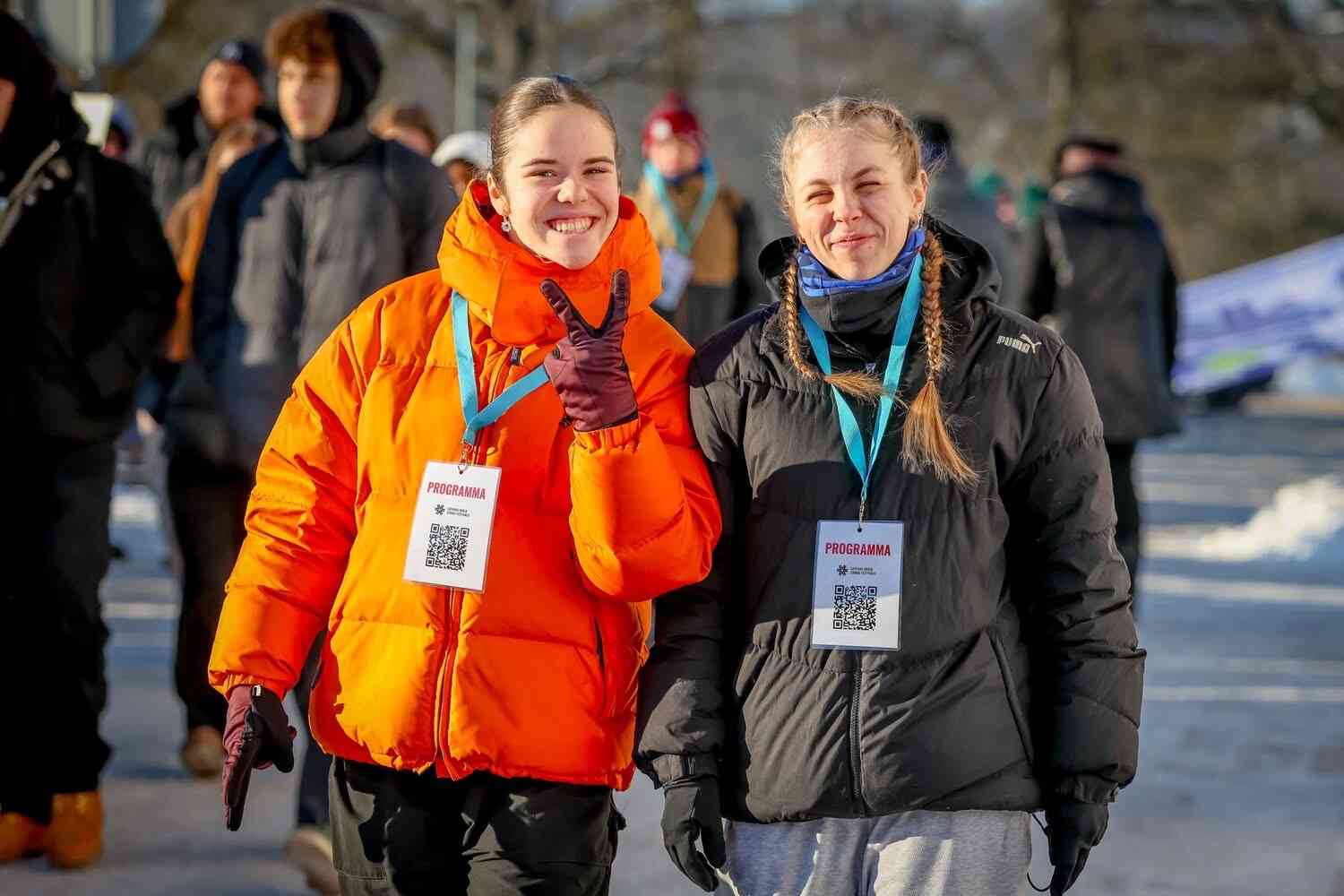 Latvijas skolu Ziemas festivālā Ērgļos, 30.01.2026.