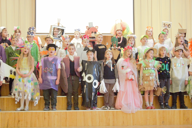 100 dienas skolā. 16.02.2026.