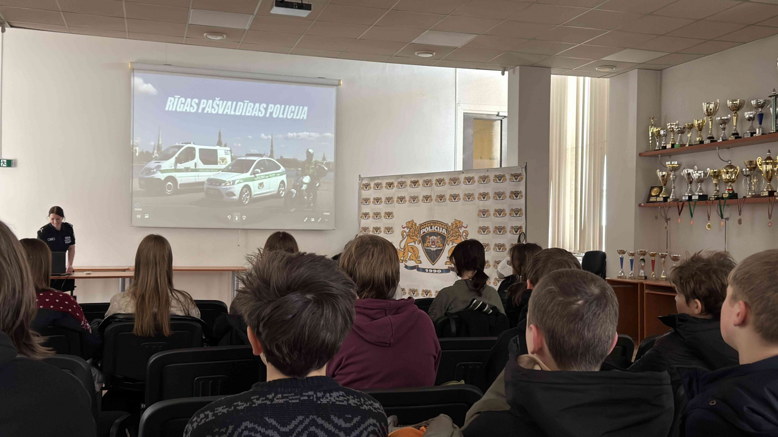 7. klases Rīgas pašvaldības policijas muzejā. 05.02.2026.