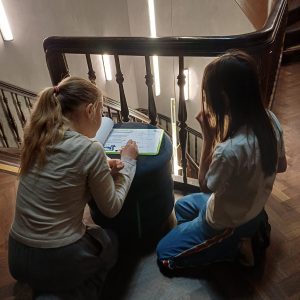 4.b klase Latvijas Nacionālajā rakstniecības un mūzikas muzejā.