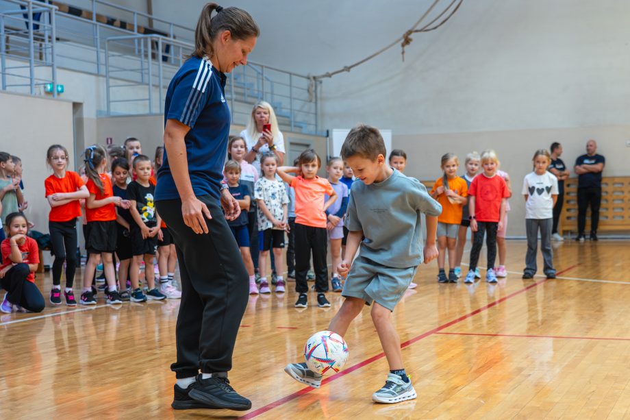 Futbola diena 1.–3. kl. sadarbībā ar Latvijas Futbola federāciju